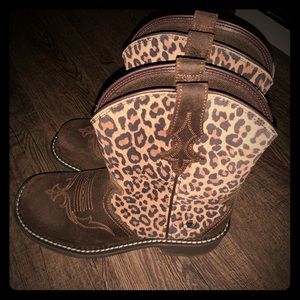 Cheetah Ariat boots